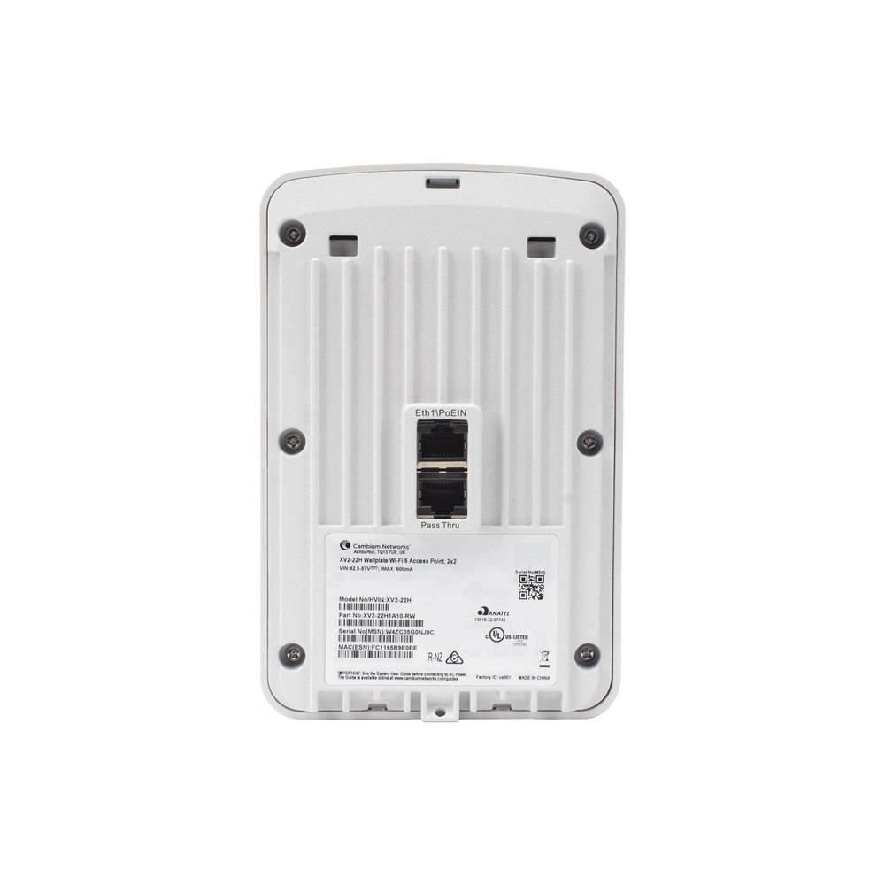 Punto de Acceso Empresarial Wi-Fi 6 / Con diseño para Pared / 3 Puertos Gigabit (1 con Salida PoE) / Doble banda en ( 2.4 y 5 GHz) / Hasta 2.5 Gbps / Gestión desde la Nube / Alimentación PoE af - Imagen 3