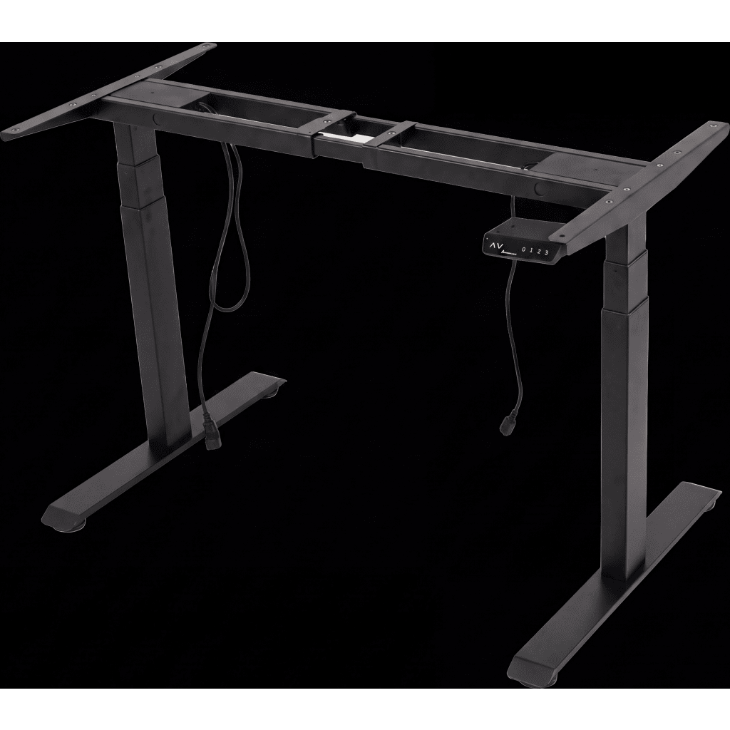 Base de Escritorio Motorizado Profesional / Altura Ajustable 60-125cm / Estructura Estable / Funcionamiento Suave / 3 Preset de Posiciones / Color Negro / Soporta hasta 100Kg de carga - Imagen 5