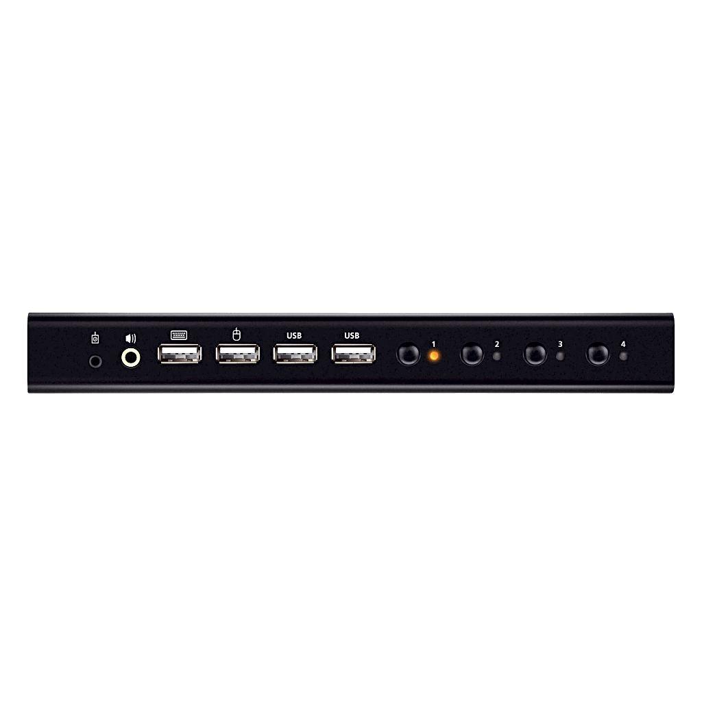Switch KVMP USB HDMI 4witch KVM HDMI 4 Puertos | 4K DCI | USB 2.0 | Hotkeys | Video DynaSync | Plug & Play - Imagen 2