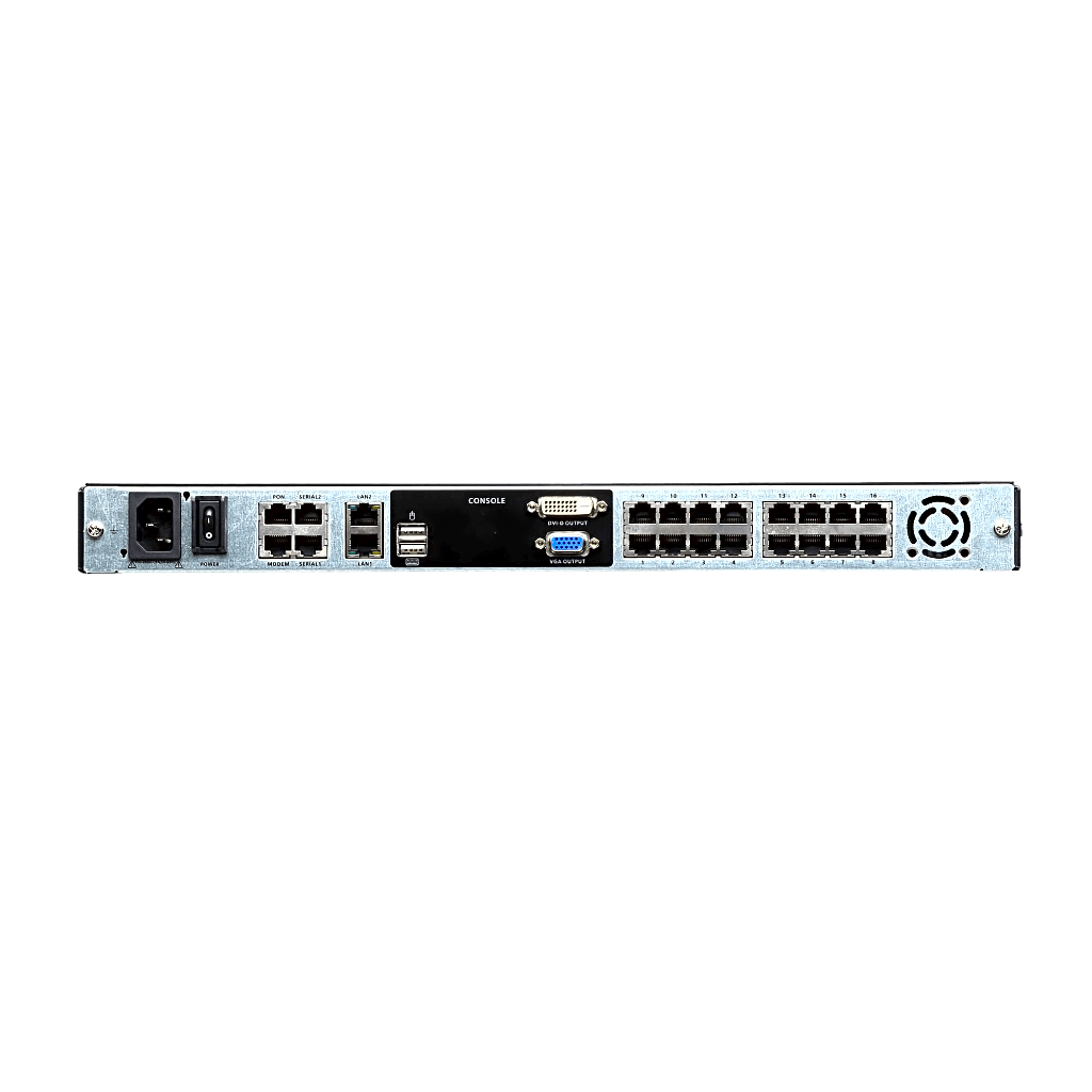 Consola KVM over IP | 16 Puertos | Dual Rail | 19” LCD | Dual NIC | Cat5 | Acceso Remoto - Imagen 2