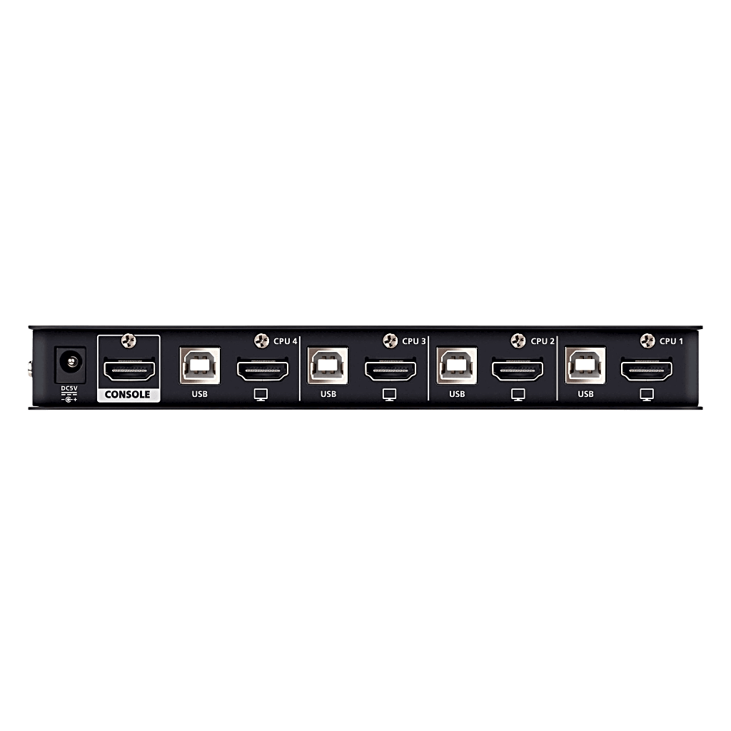 Switch KVMP USB HDMI 4witch KVM HDMI 4 Puertos | 4K DCI | USB 2.0 | Hotkeys | Video DynaSync | Plug & Play - Imagen 3