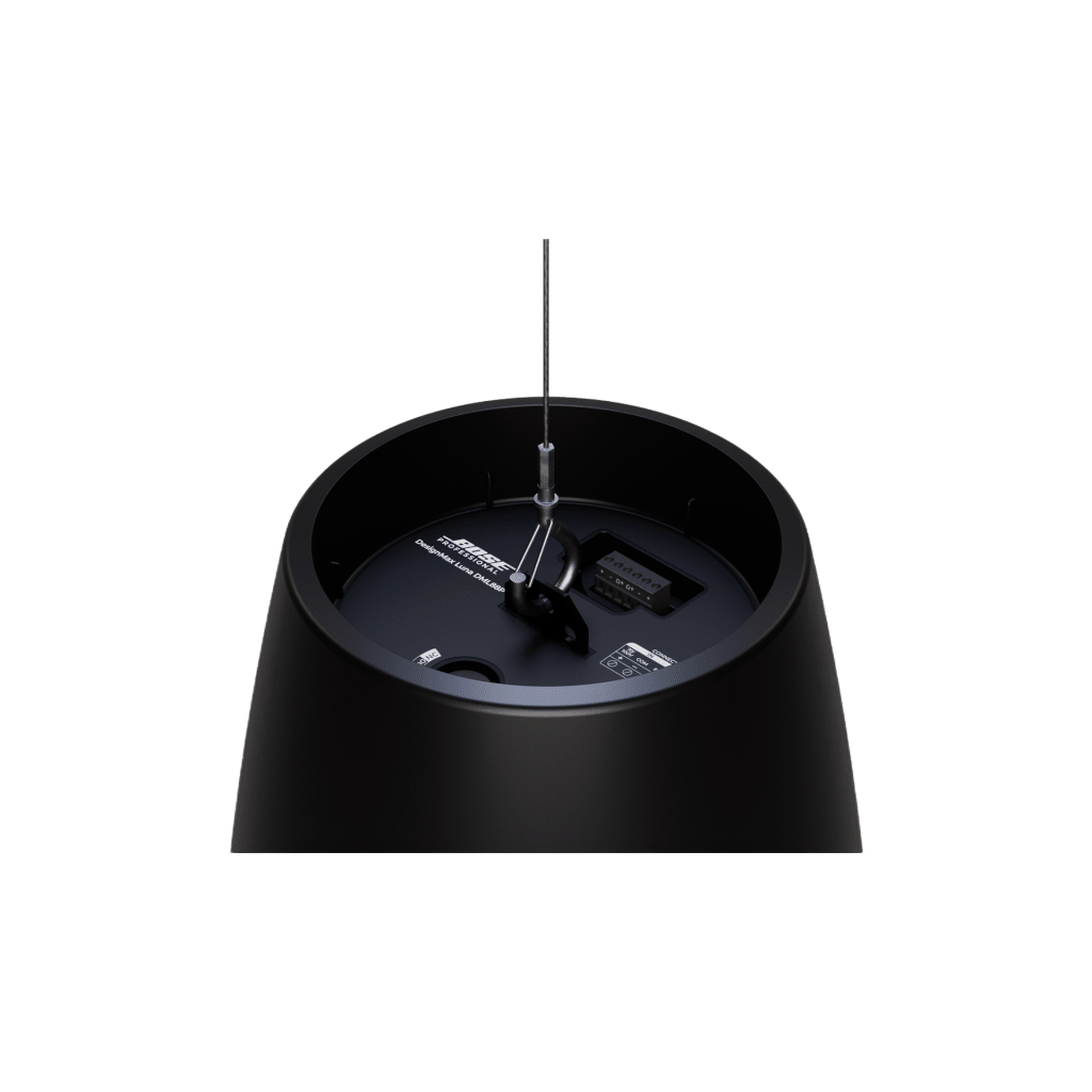 Altavoz Colgante Luna | Designmax | Sistema de Rango Extendido | Array Circular Ring Array™ 8 Drivers | Woofer 8" Integrado | Cobertura 140° | Color Negro - Imagen 6