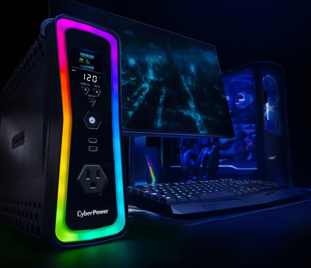 UPS Gamer de 1500 VA/1000 W, Topología Línea Interactiva, Entrada 120 Vca NEMA 5-15P, y 13 Salidas NEMA 5-15R, Puerto USB, Con Regulador de Voltaje (AVR) - Imagen 6