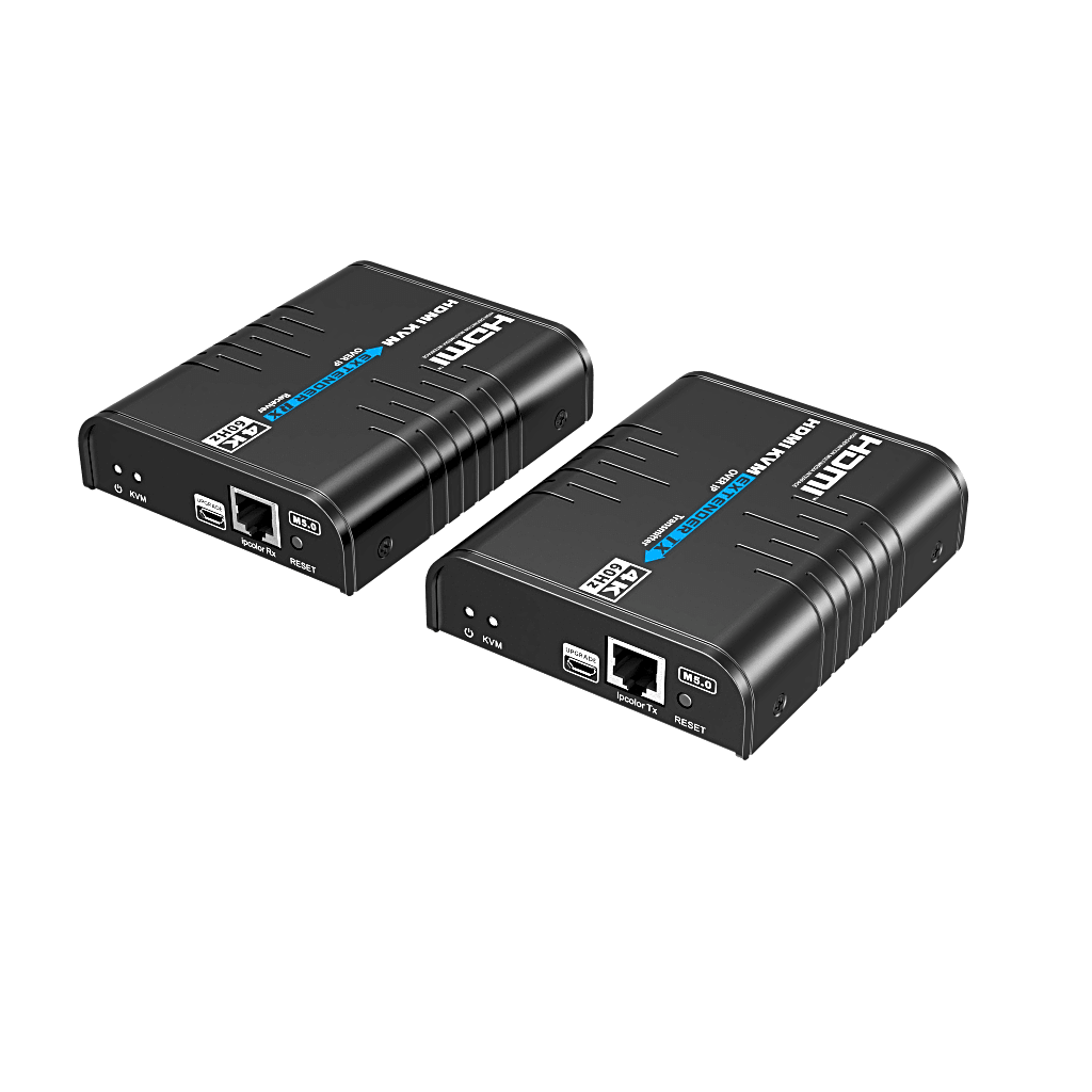Extensor KVM HDMI 4K a 60 Hz | Transmisión hasta 120 mts con CAT6 | Resolución 4096x2160@60Hz | Ancho de Banda 18Gbps | HDCP1.4 y HDCP2.2 | Latencia 120~170ms | Conexión 1:1, 1:N, N:1, N:N - Imagen 4