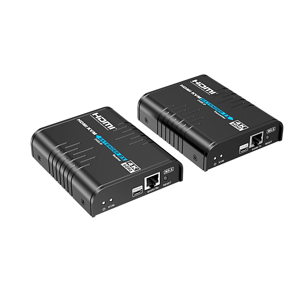 Extensor KVM HDMI 4K a 60 Hz | Transmisión hasta 120 mts con CAT6 | Resolución 4096x2160@60Hz | Ancho de Banda 18Gbps | HDCP1.4 y HDCP2.2 | Latencia 120~170ms | Conexión 1:1, 1:N, N:1, N:N - Imagen 5