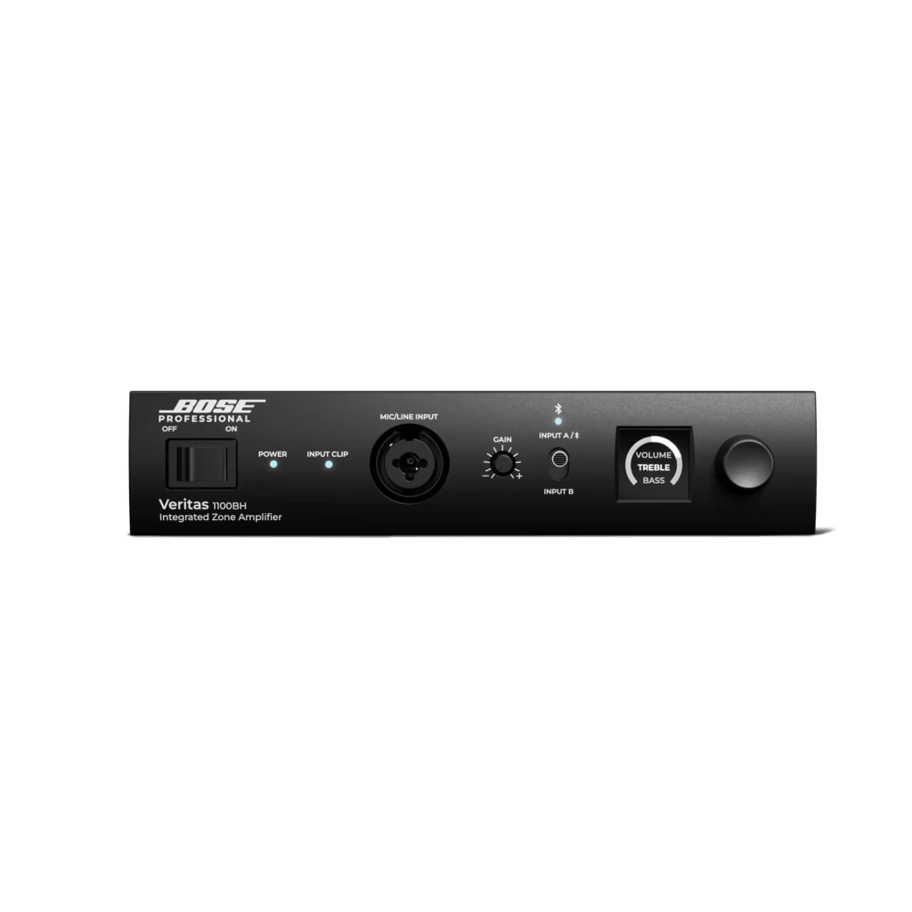 Amplificador Veritas | 1x100W | 70V-100V | Bluetooth 5.0 | DSP | Entradas Balanceadas y RCA | Alta Impedancia - Imagen 2