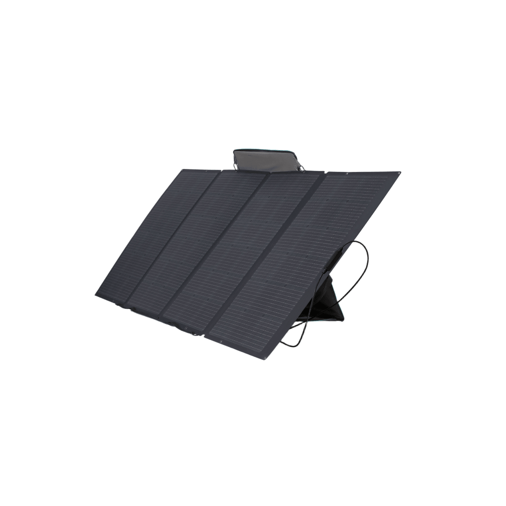 Módulo Solar Portátil y Flexible de 400W Recomendado para Estaciones Portátiles EcoFlow / Ajuste de Ángulo / Carga Eficiente - Imagen 2