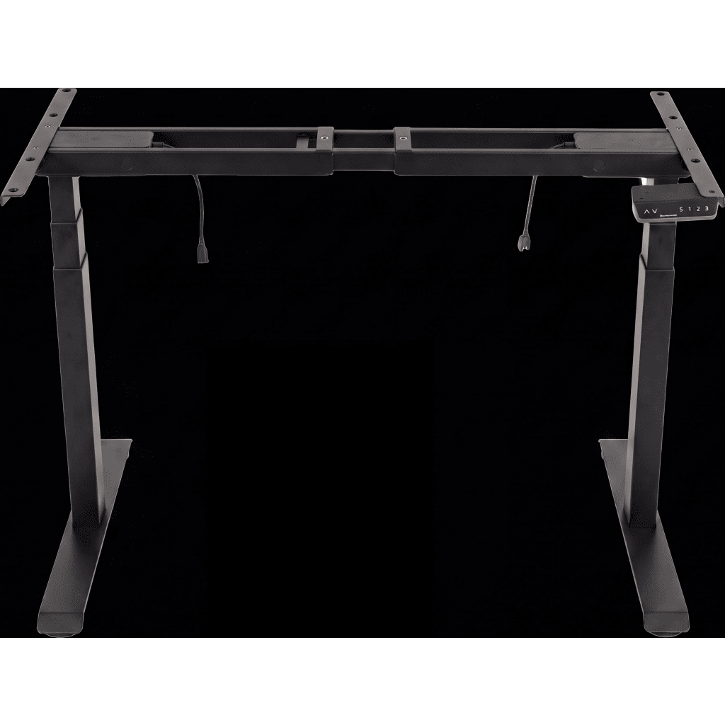 Base de Escritorio Motorizado Profesional / Altura Ajustable 60-125cm / Estructura Estable / Funcionamiento Suave / 3 Preset de Posiciones / Color Negro / Soporta hasta 100Kg de carga - Imagen 2