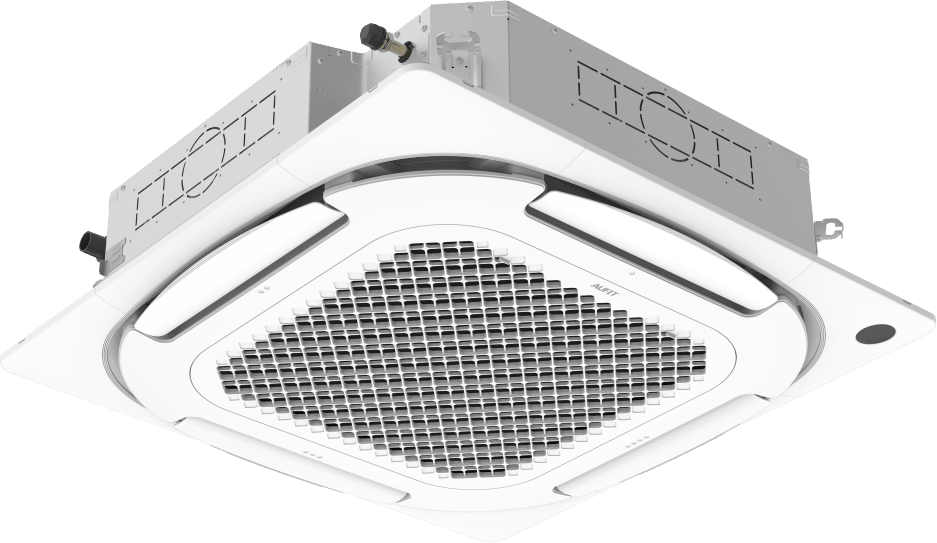 Set Minisplit Tipo cassette 5 ton 220-240 V / R32 / 17 seer Frio y calor - Imagen 4
