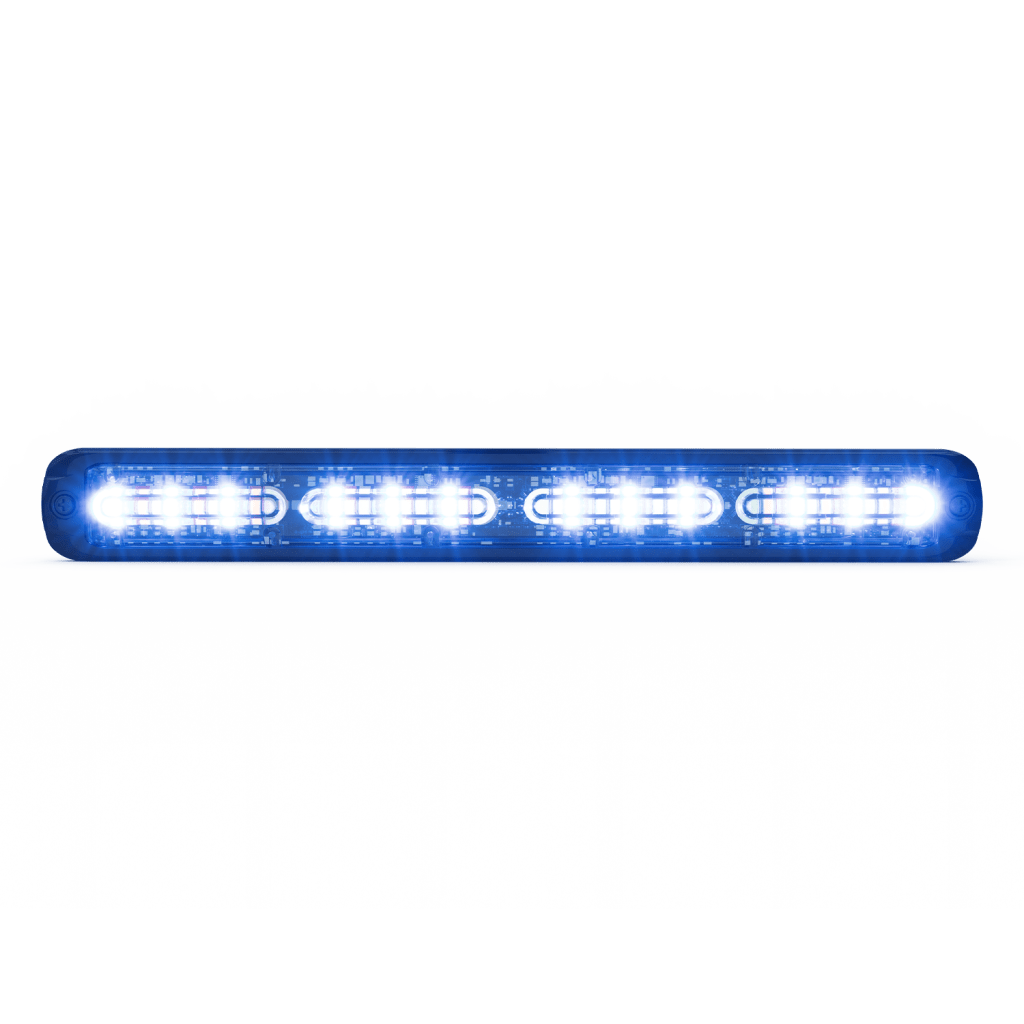 Luz auxiliar Giga Thin 11¨ Quadcolor Rojo/Azul/Ambar/Blanco 48 LED Con funcionalidad de director de tráfico - Imagen 3