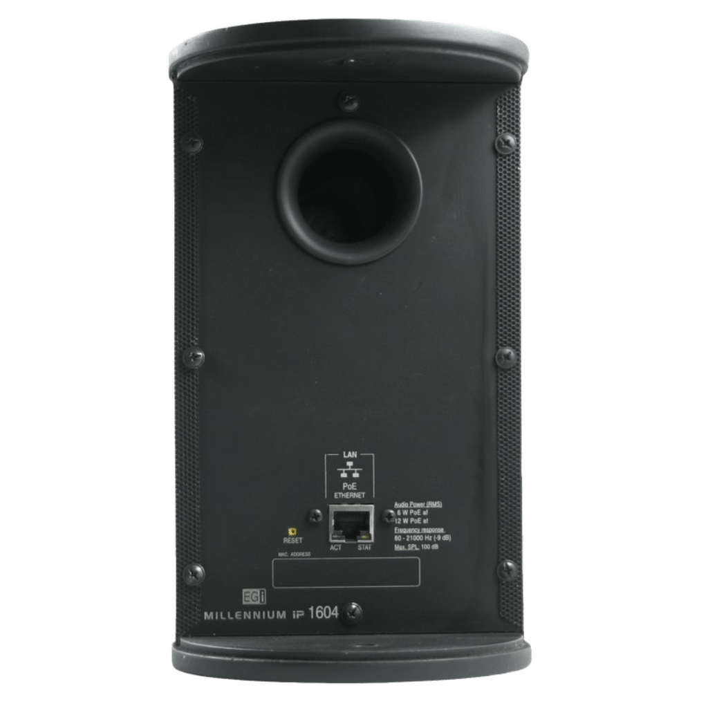 Bocina HiFi | PoE Ethernet IP | Altavoz de 2 vías | Potencia 12W | Color Negro - Imagen 5