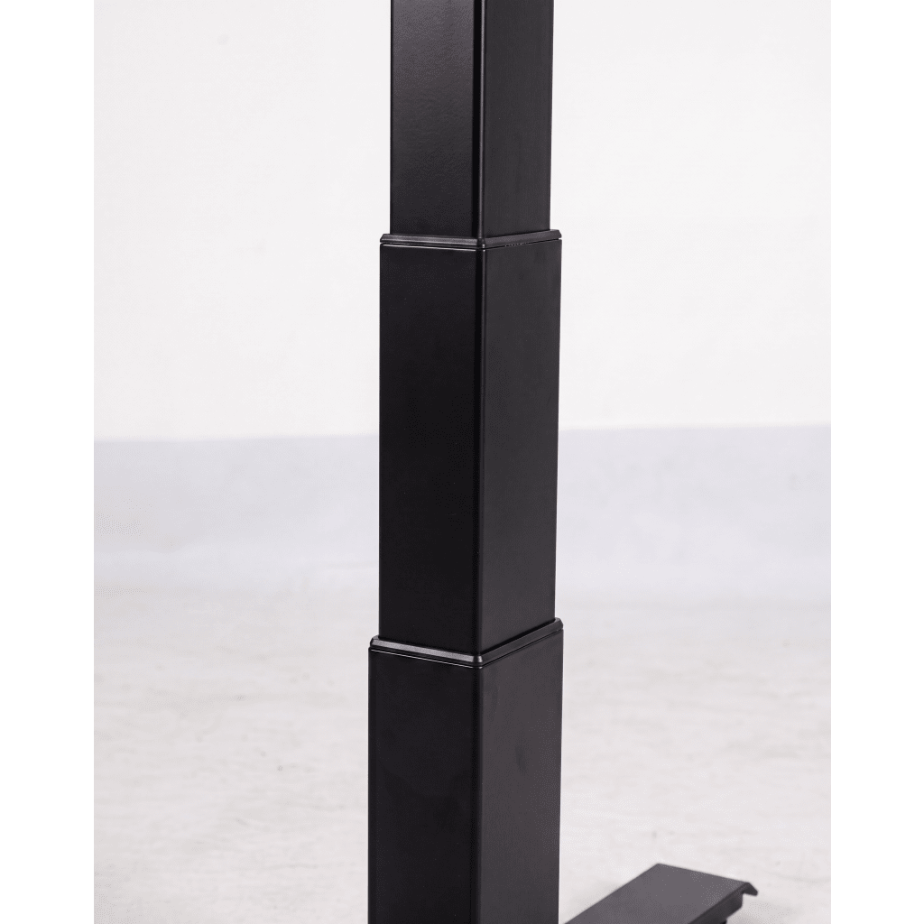 Base de Escritorio Motorizado Profesional / Altura Ajustable 60-125cm / Estructura Estable / Funcionamiento Suave / 3 Preset de Posiciones / Color Negro / Soporta hasta 100Kg de carga - Imagen 3