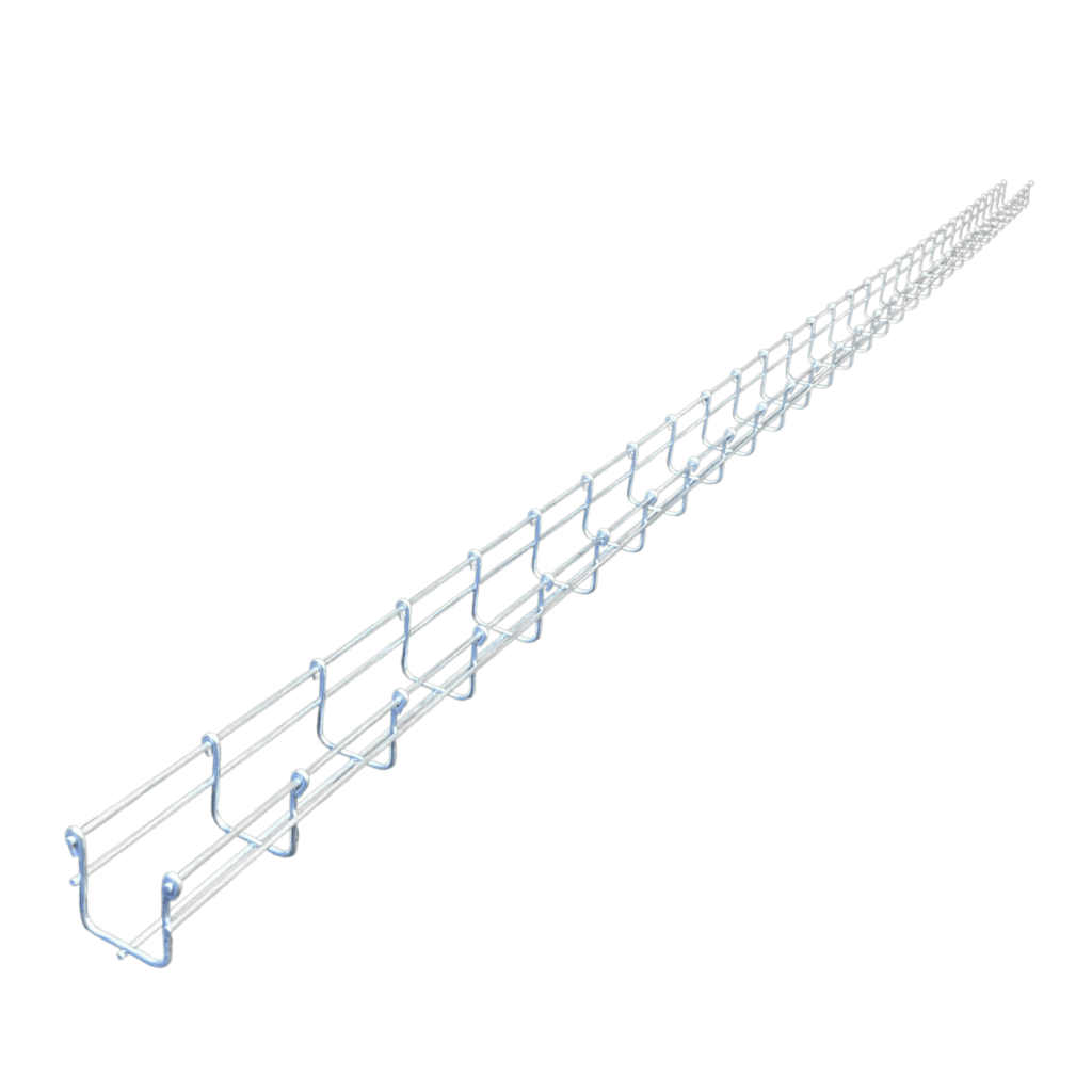 Charola Tipo Malla Línea MallaFils® 50x54 mm para hasta 38 Cables Cat6 / Uso Interior con Acabado EZ / Tramo 3 m - Imagen 3