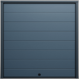 Puerta D / Garage D / Alta Calidad / Linea Central / Color GRIS /  acabdo DELUXE / 16X8 pies / AISLADA / Estilo Americana.