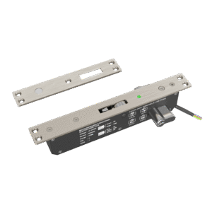 Cerradura eléctrica para puertas corredizas tipo gancho / apertura con llave ambos lados / IP65