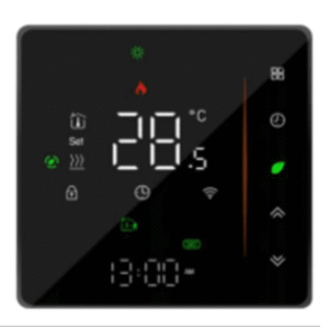 Termostato con tecnología inalámbrica ZigBee 4PIPE V Fancoil / 110 - 120VCA