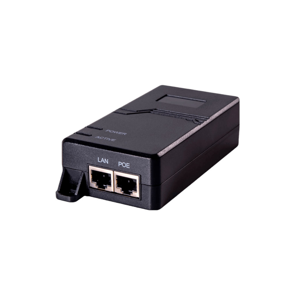 Inyector PoE de 56 V, Puertos de 2.5 GHz, Hasta 56 W