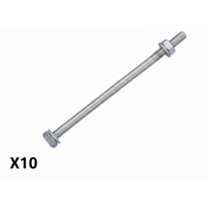 Kit de 10 Tornillos para Montar 1 Separador de Plástico