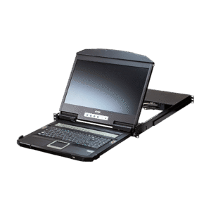 KVM Switch LCD 18.5" (7.3 in) | Consola Dual Rail 1U | 4 Puertos USB HDMI | Multi-View Quad-PiP-PbP-PoP | Resolución 1920x1200 @ 60Hz | Cascada 2 Niveles 16 Computadoras | Boundless Switching | Video DynaSync | EDID Expert | Consola Externa HD