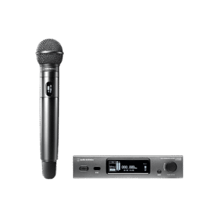 Sistema Inalámbrico UHF | Receptor Red ATW-R3210N | Micrófono Mano ATW-T3202 |  Frecuencia DE2 470-529 MHz | True Diversity | 40 Canales Simultáneos | Alcance 100 m (328 ft)