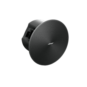 Par de Altavoces de Techo | DesignMax | 5in | 8ohms | 70/100V | Incluye Kit de Rejilla Color Negro