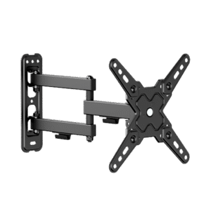 Soporte de Pared Articulado para Pantallas o Monitores | Compatibilidad VESA 75x75 - 200x200 / Hasta 43 Pulgadas | Capacidad Máxima de Carga 20 kg | Fabricado en Acero