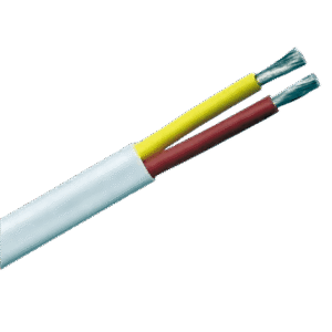 Rollo de Cable Plano / Grado Marino / Calibre 12 AWG / 2 Conductores / 500 Pies (152.4 m)