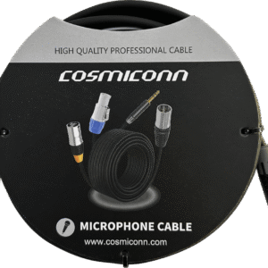 Cable 3.5mm a 3.5mm, conectores color negro MTP3C-BG, length 2m