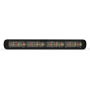 Luz auxiliar Giga Thin 11¨ Quadcolor Rojo/Azul/Ambar/Blanco 48 LED Con funcionalidad de director de tráfico
