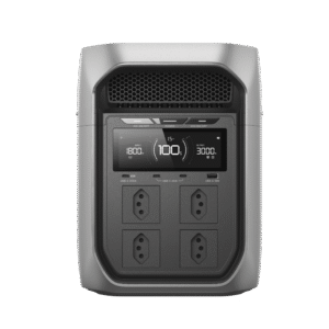 Estación de Energía Portátil EcoFlow DELTA 3 MAX PLUS, 2048Wh, Batería LiFePO4, Salida 3000W (Surge 3800W)