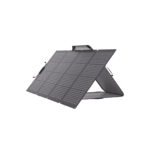 Módulo Solar Bifacial, Portátil y Flexible de 220W Recomendado para Estaciones Portátiles EFD330, EFD350 ó EFD500 / Ajuste de Ángulo / Carga Eficiente / Incluye Cable XT60 a MC4