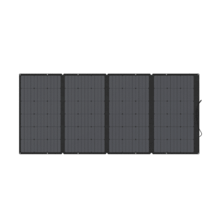 Módulo Solar Portátil y Flexible de 400W Recomendado para Estaciones Portátiles EcoFlow / Ajuste de Ángulo / Carga Eficiente