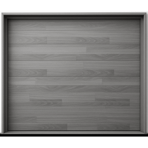 Puerta de Garage de Alta Calidad / Estilo Americano / Acabado Laminado PREMIUM / Color Gris / 10x9 Pies.