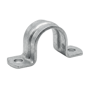 Abrazadera tipo Omega para Tubo Conduit Pared Gruesa de 4" (102 mm) / Acero Pregalvanizado