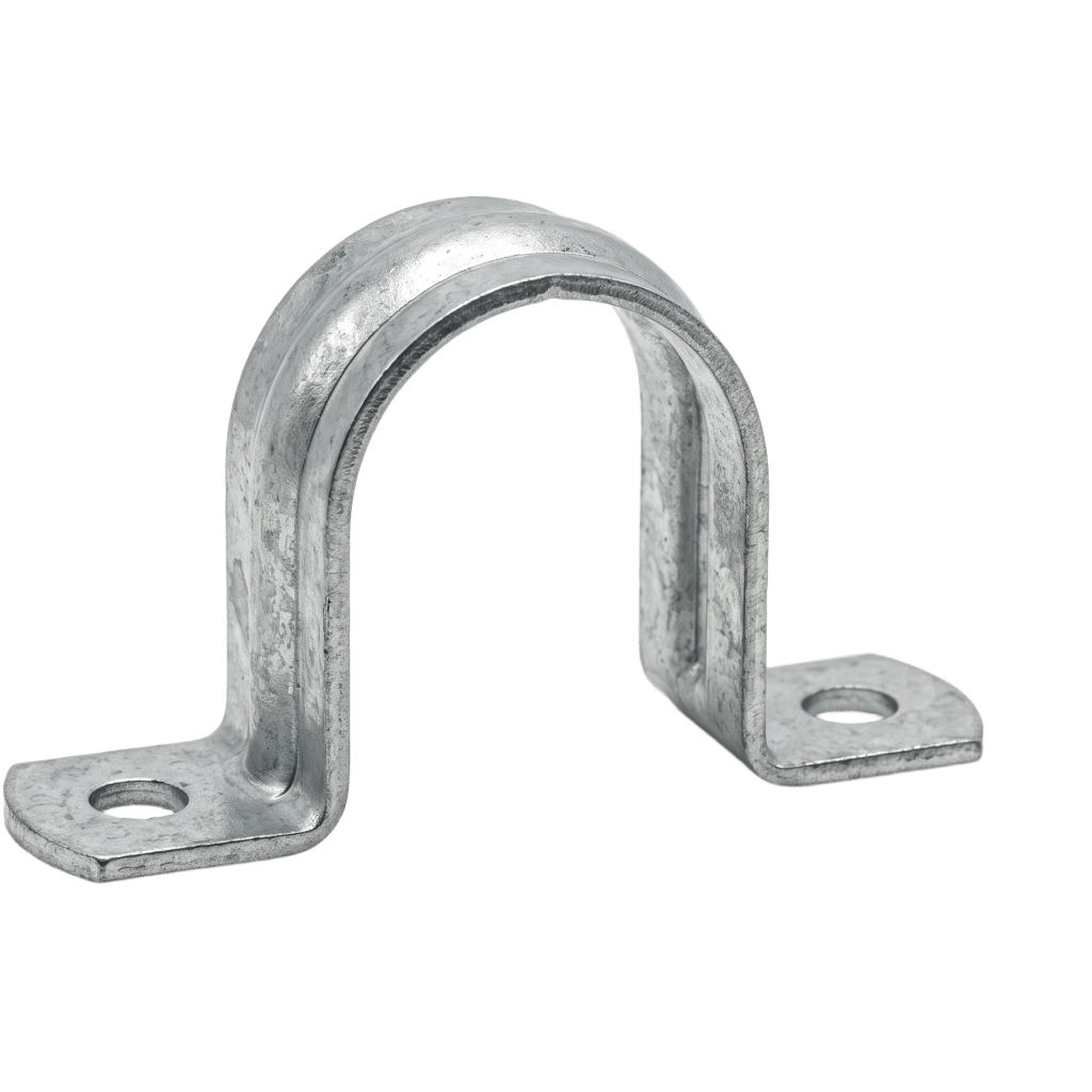 Clip para Tubo Conduit de 1-1/2" (38 mm) / Acero Pregalvanizado / Tornillo #12